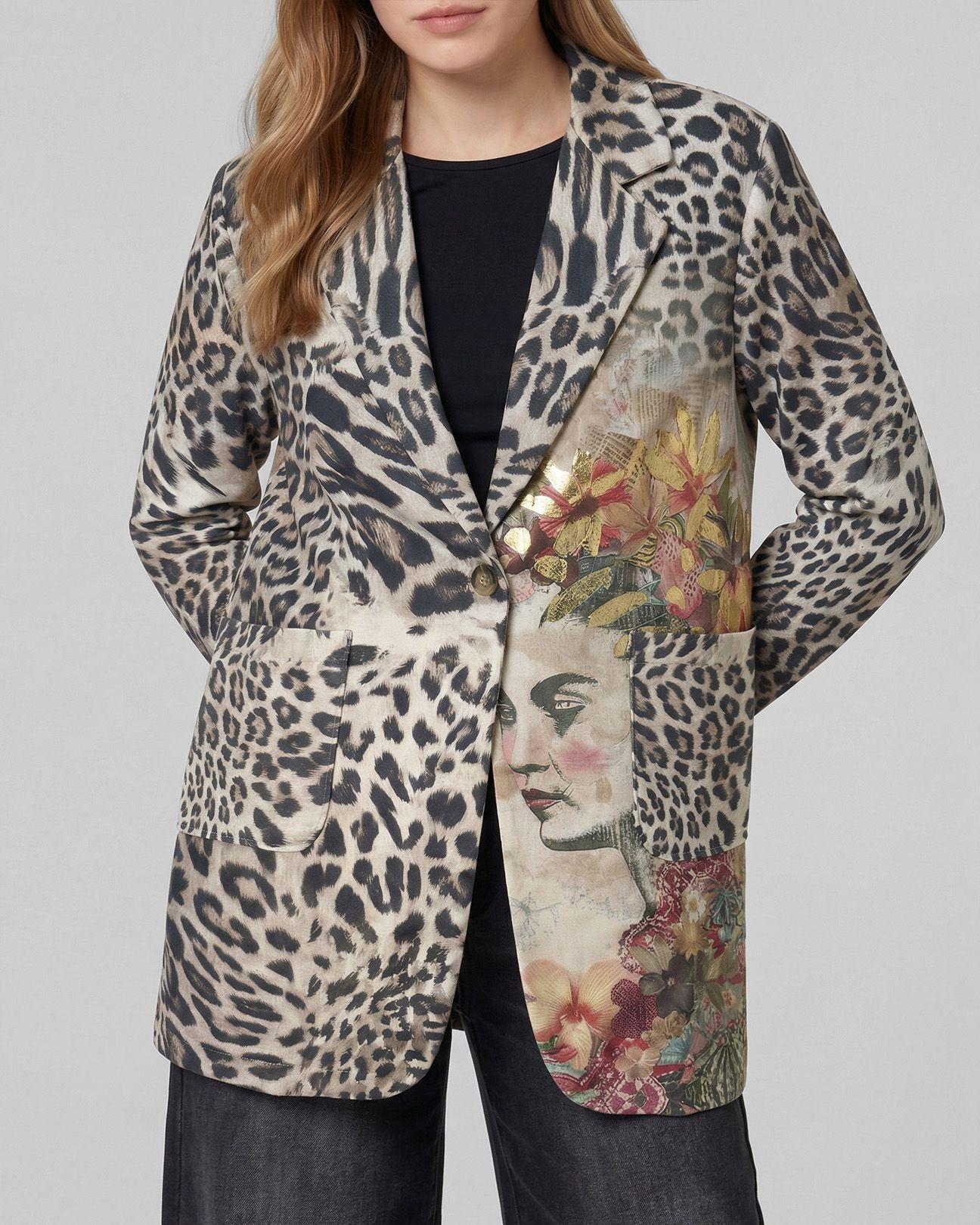 Abrigo Mujer Soledad Relaxed Cuello Con Solapa Manga Caída Beige Lineatre-2