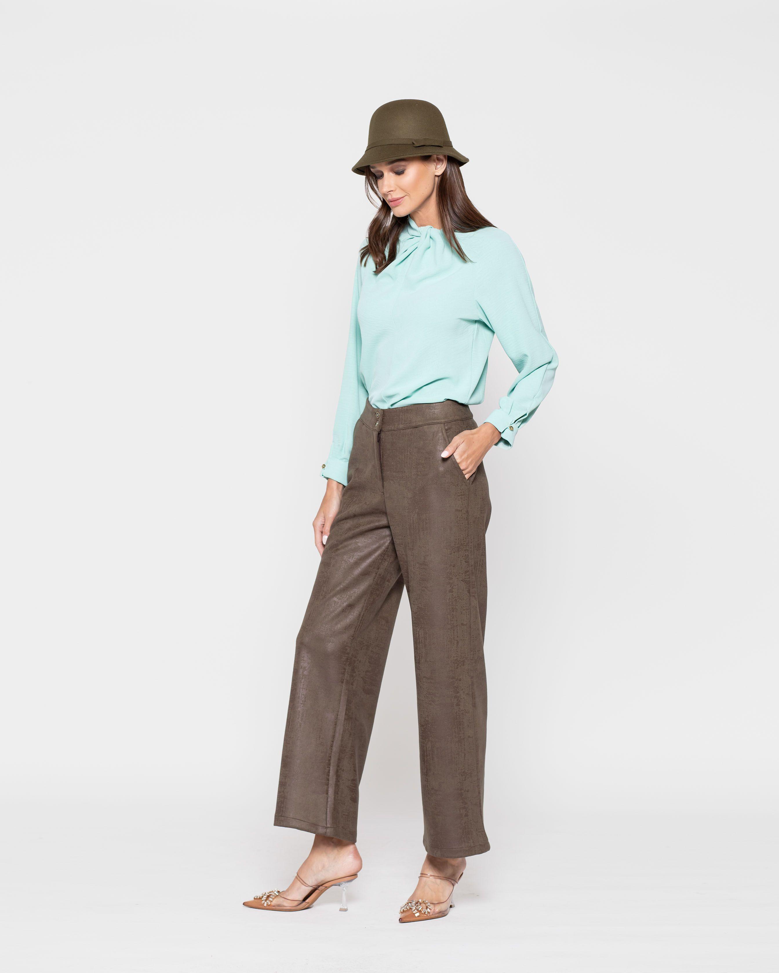 Sombrero Mujer Gardenia Verde Ludovica-1