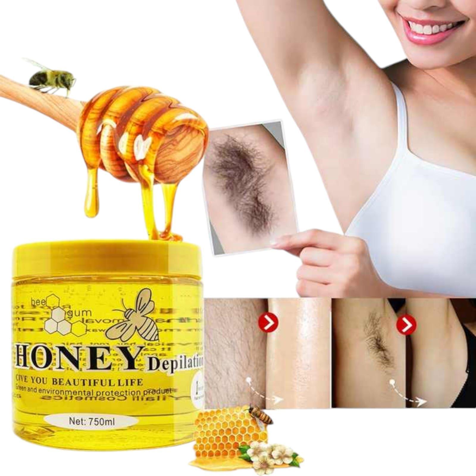Cera Fría Honey Para Depilación Corporal de 750ml-3