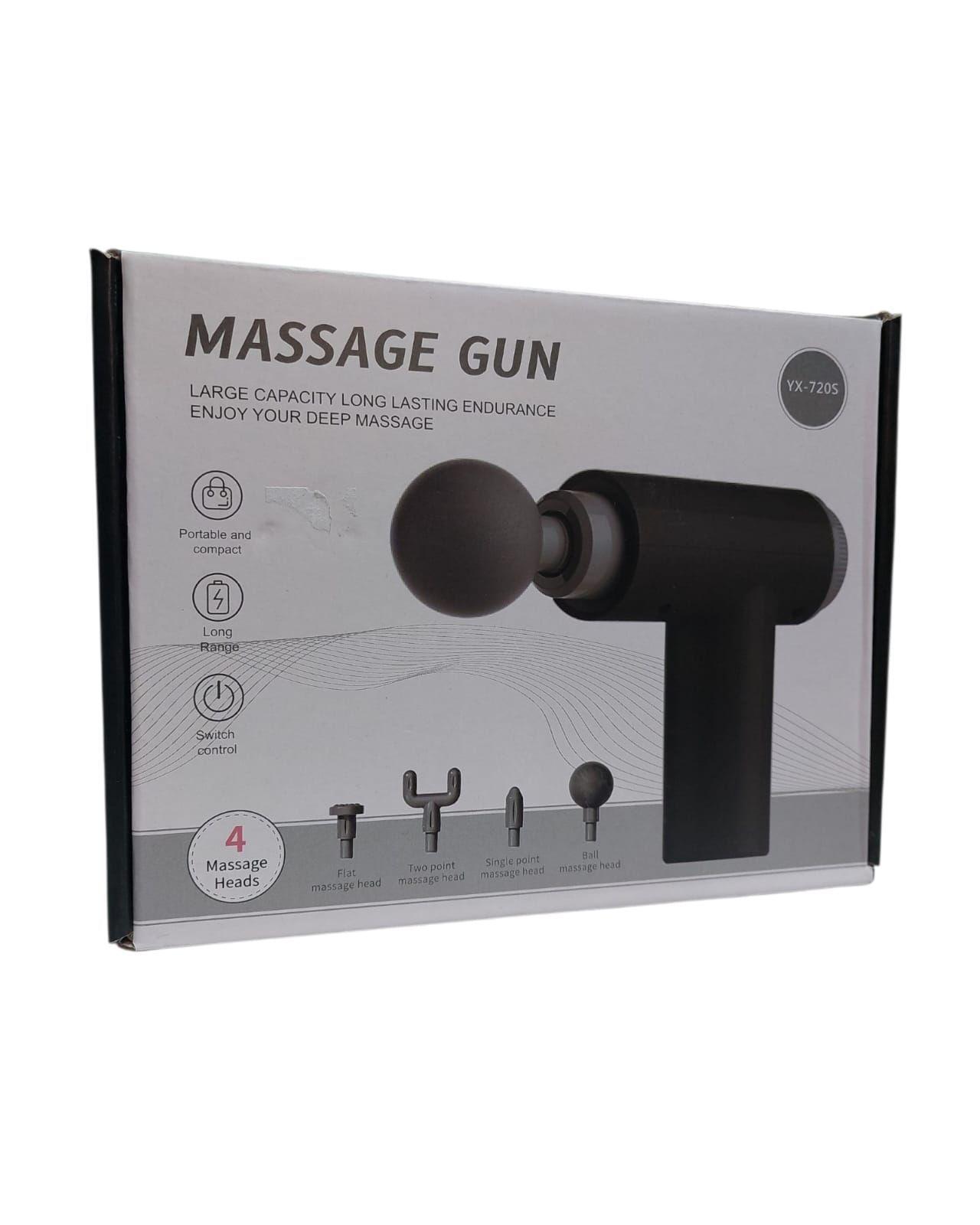 Mini Masajeador de Cuello Manual USB 4 Cabezales-3