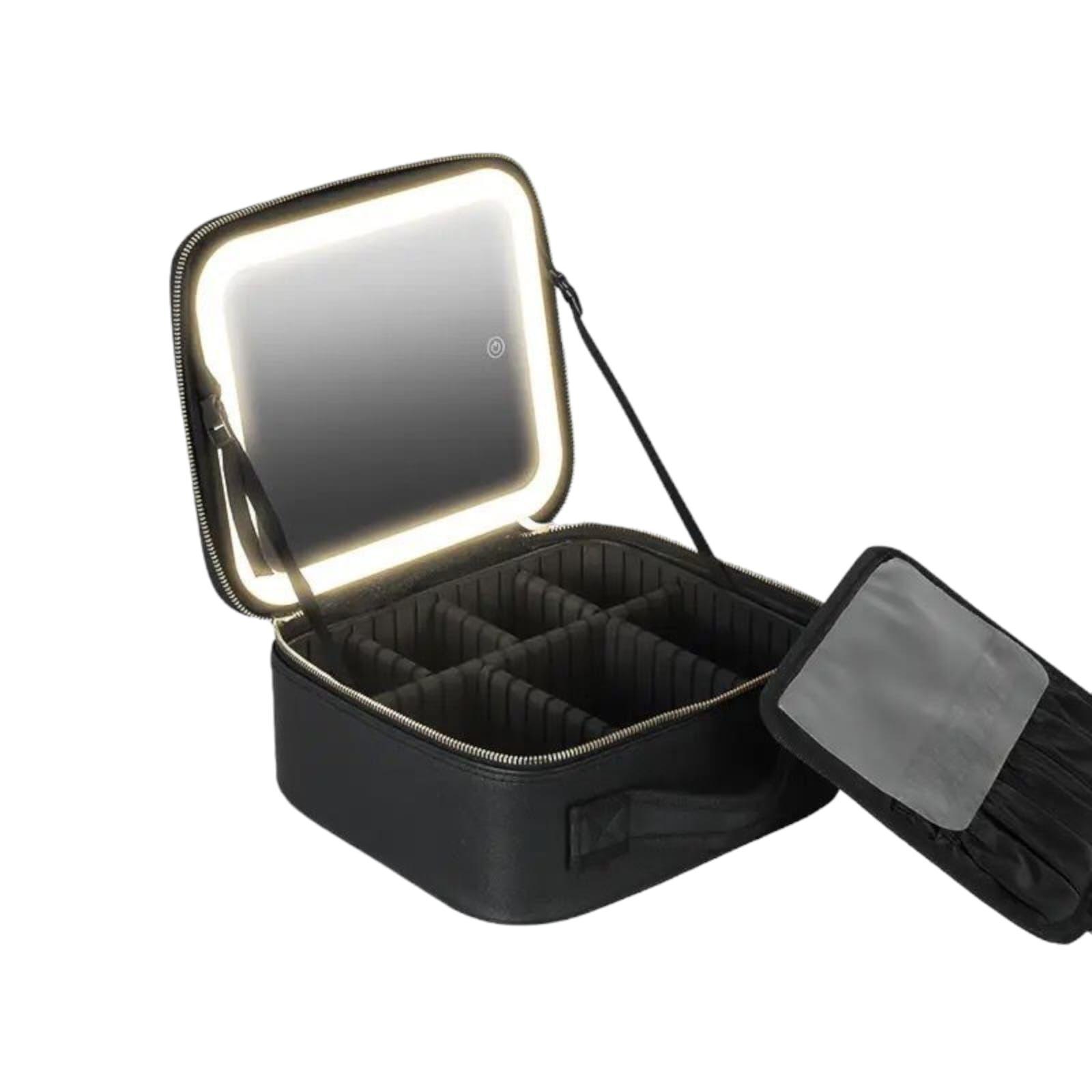 Maleta Cosmetiquero Organizador Con Luz Led-2