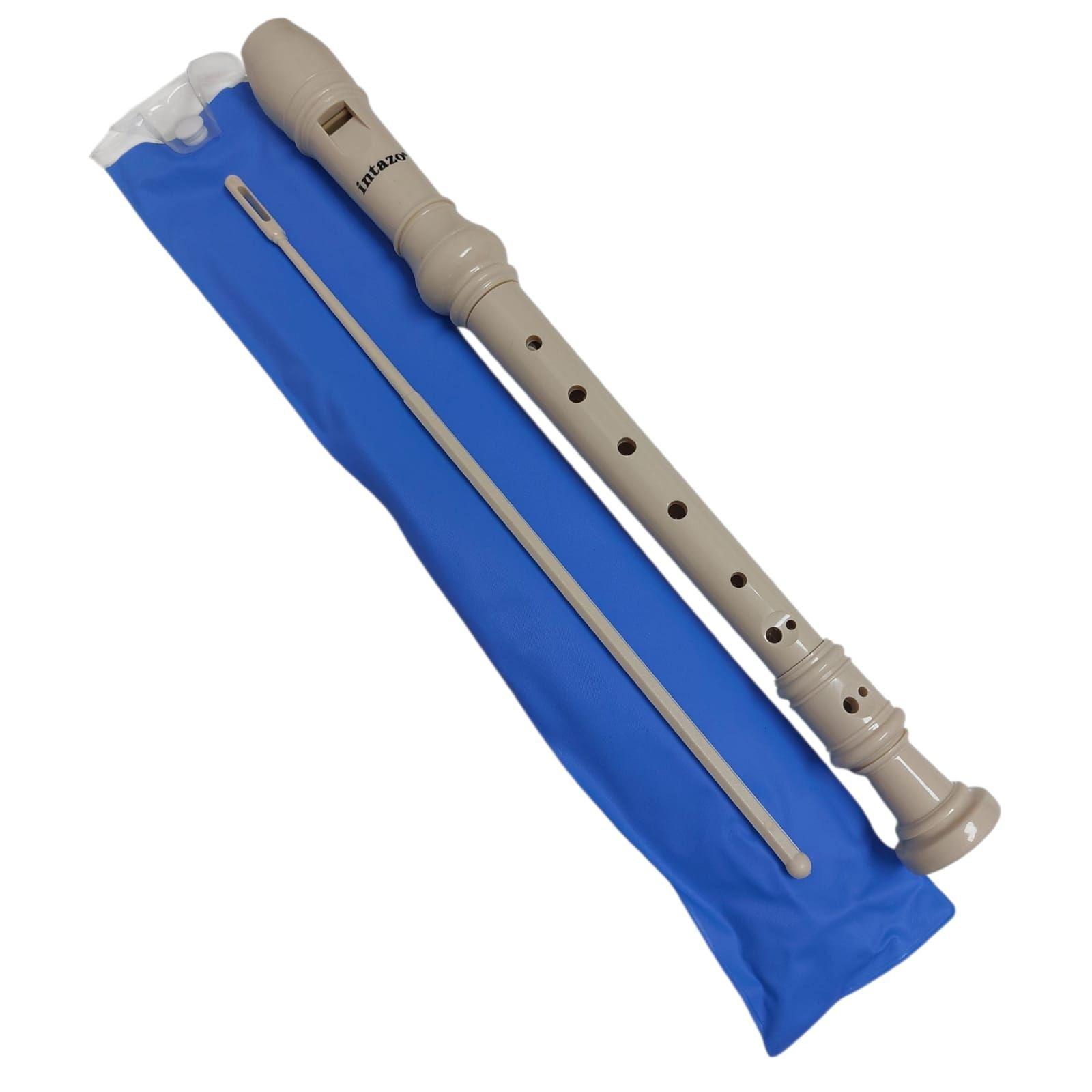 Flauta Dulce Con Limpiador Y Funda-2