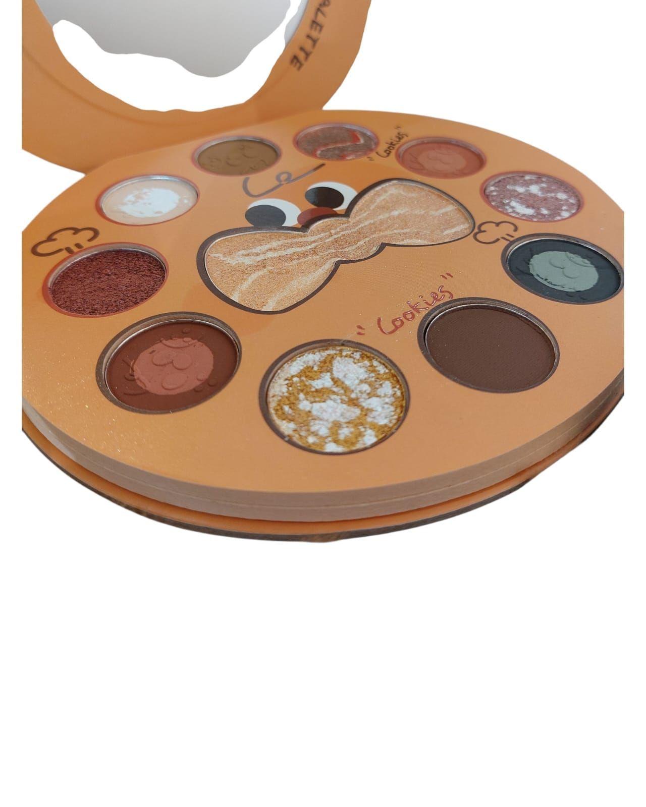 Paleta de Sombras de Felpa Peluche Muñecas Galleta-2
