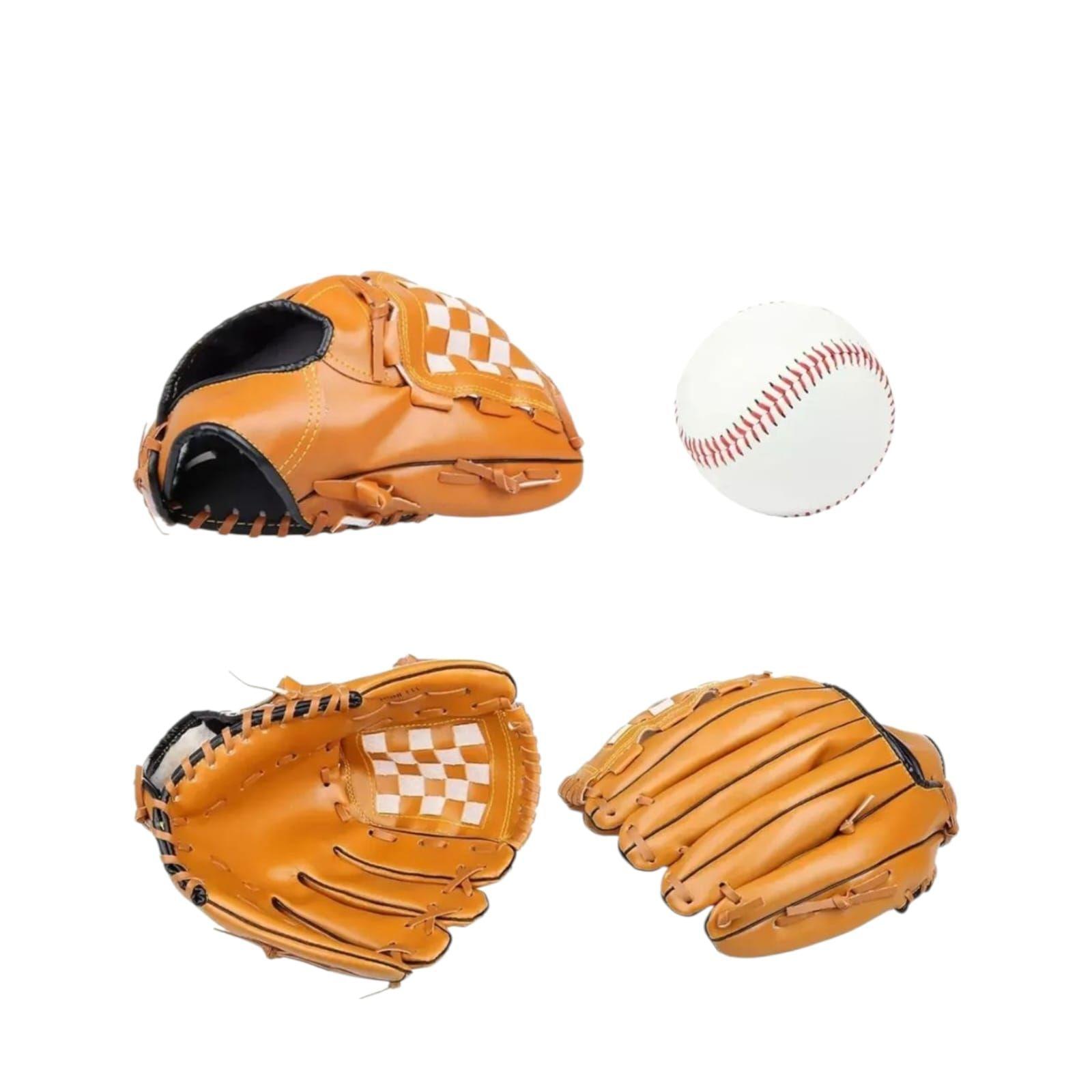 Set De Béisbol Bate De Aluminio C/pelota Y Guante Infantil-3