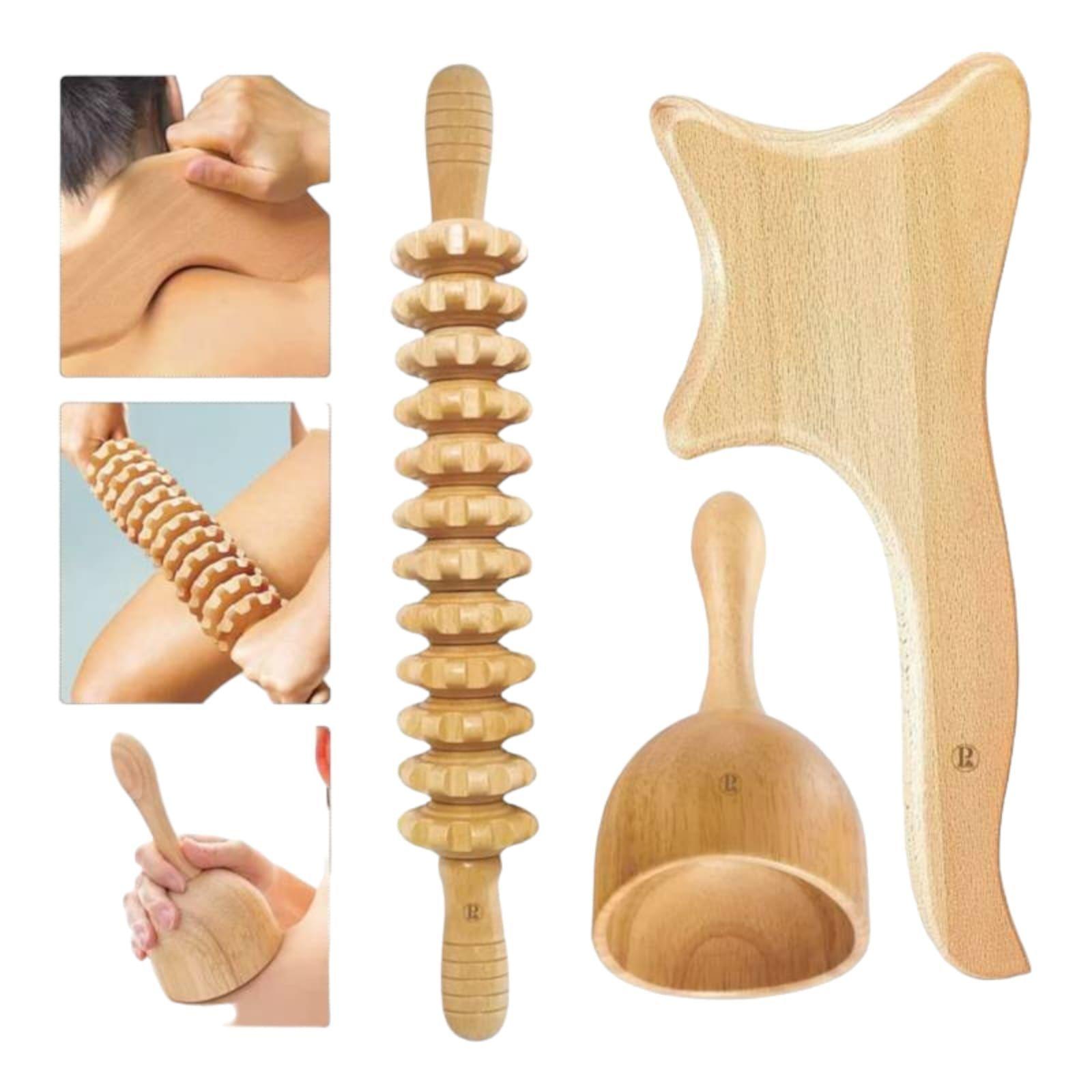 Kit De Maderoterapia Masaje Corporal de 6 Piezas-3