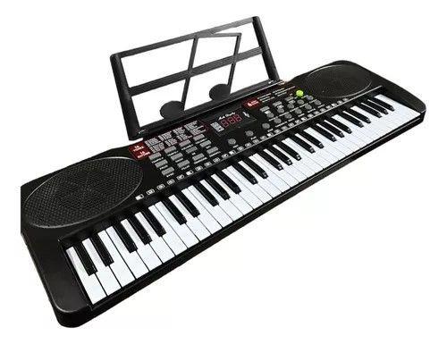 Teclado Piano Musical Para Niños 61 Teclas Con Microfono-0