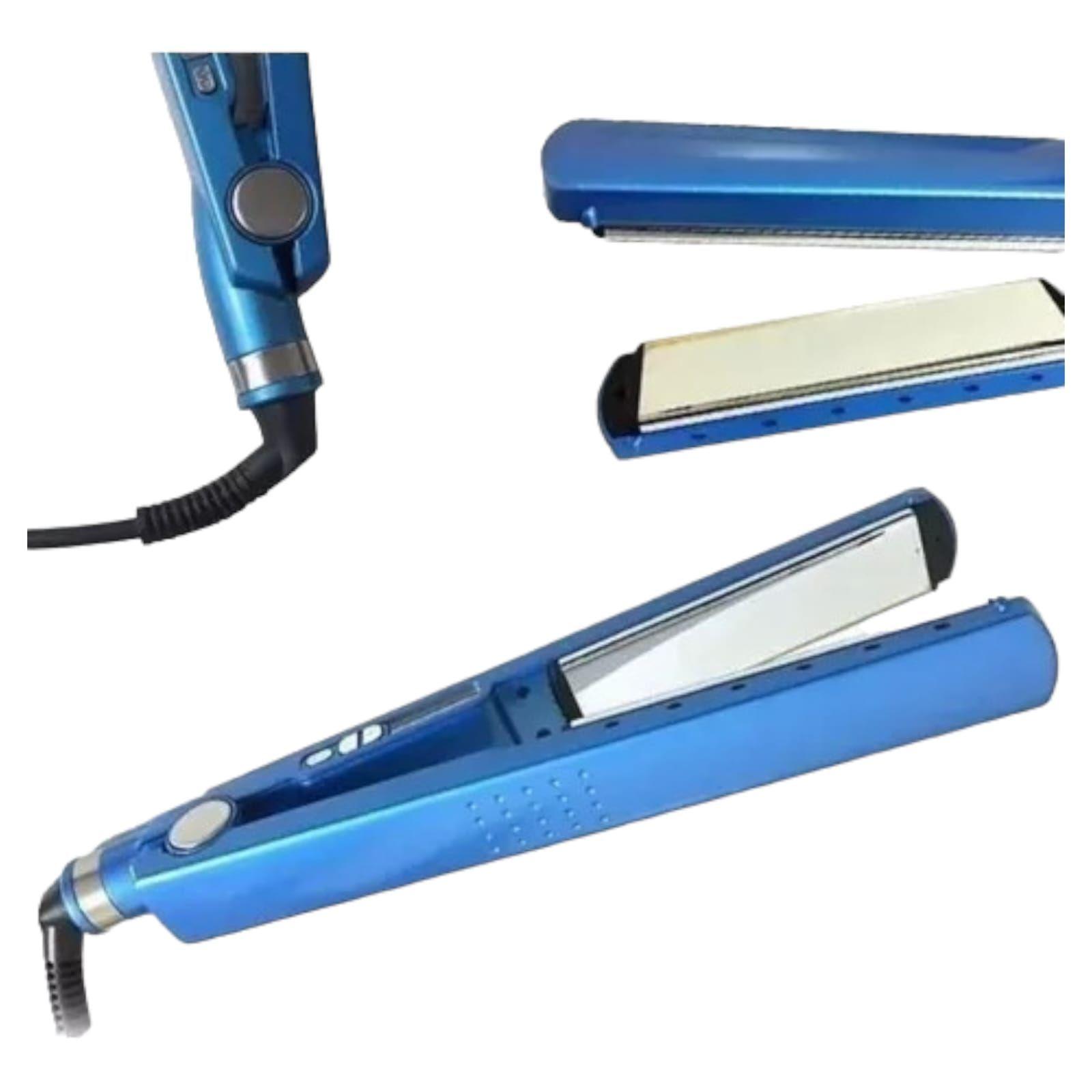 Alisadora Profesional De Pelo Nano Titanio 450° F Color Celeste-2