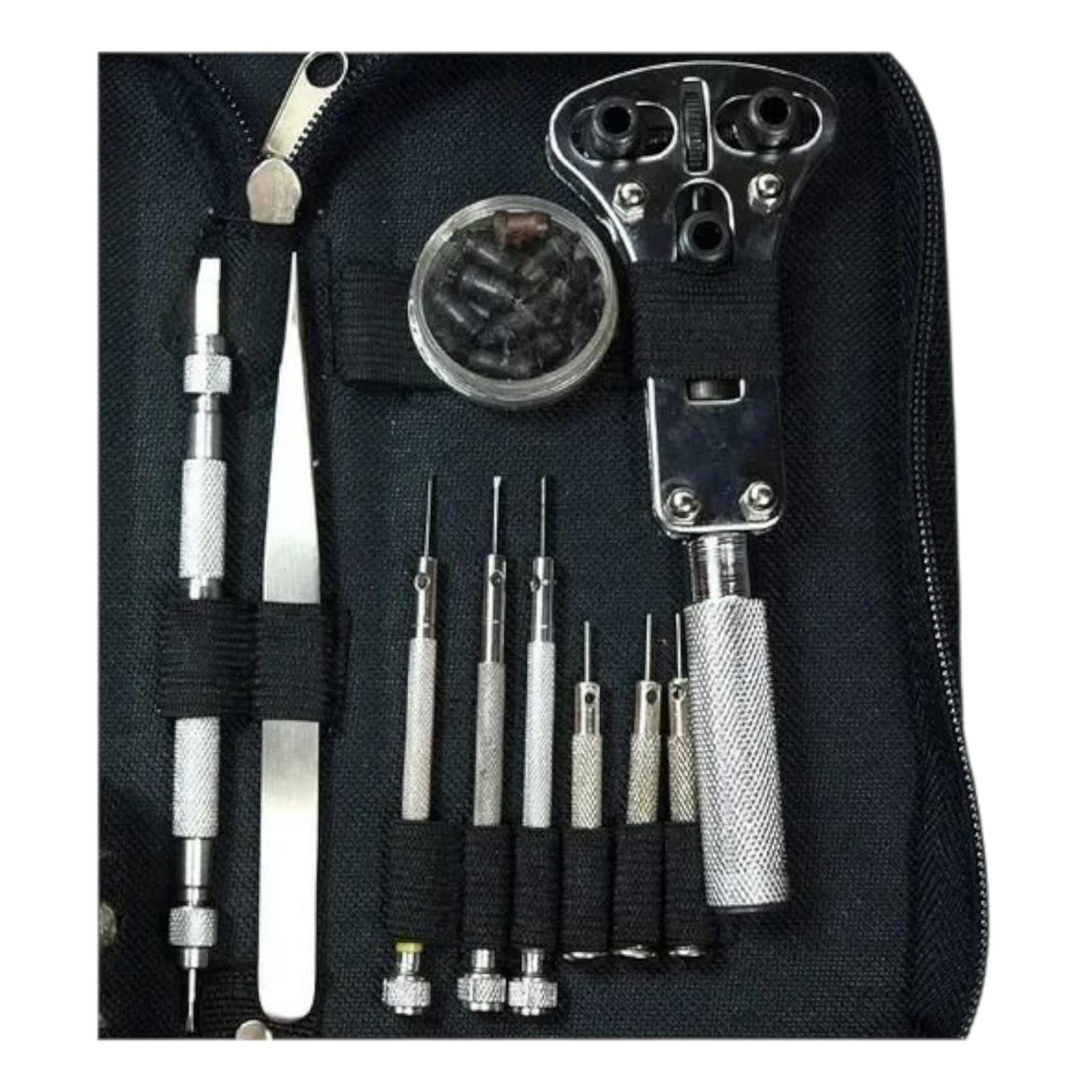 Kit Relojero Para Repararcion Con Bombin y Estuche-3