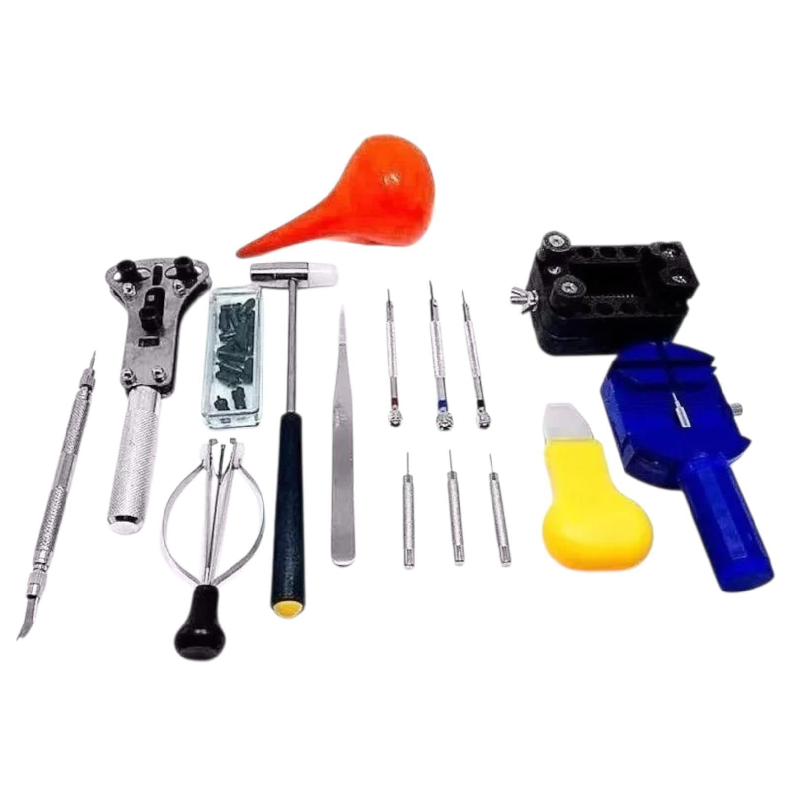 Kit Relojero Para Repararcion Con Bombin y Estuche-5