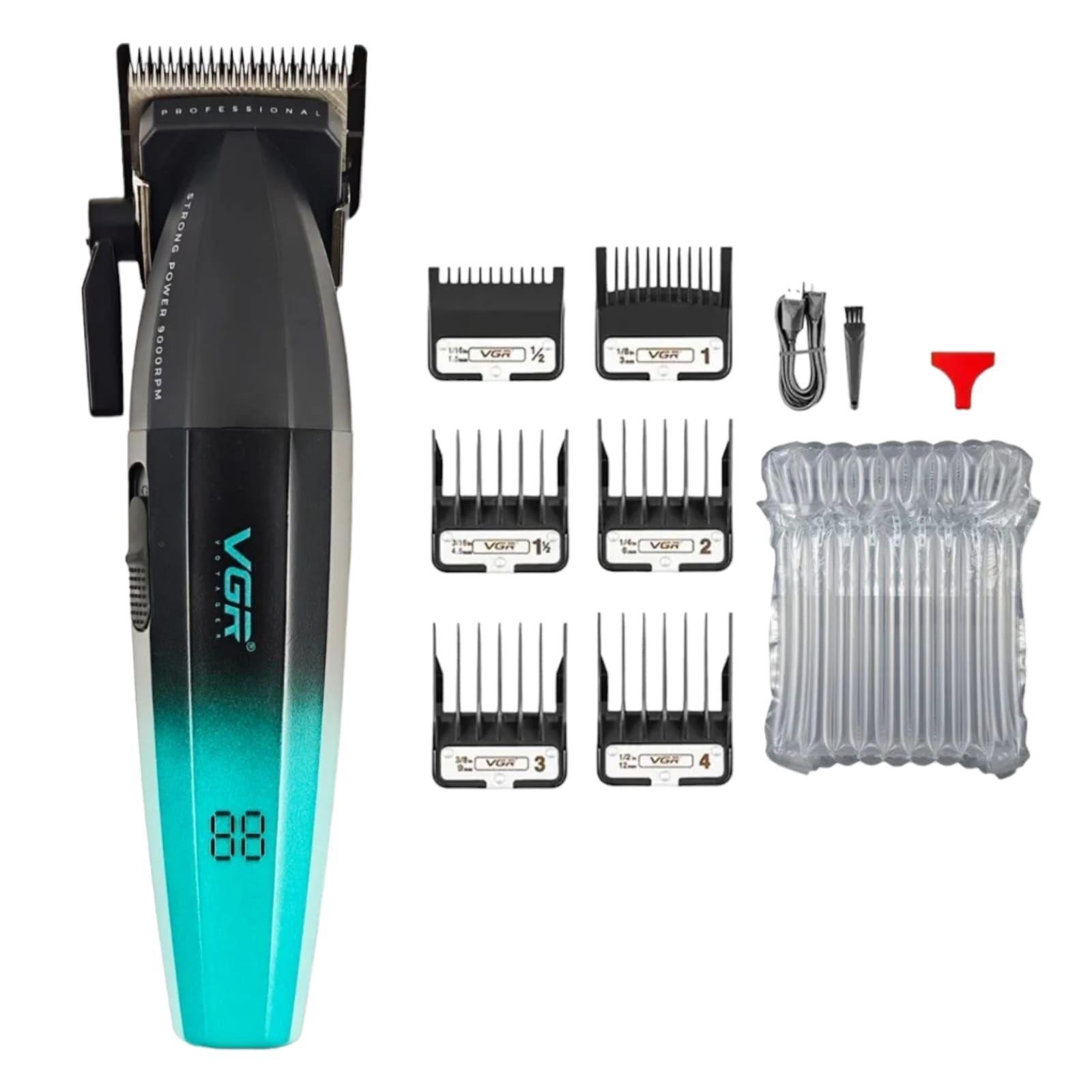 Cortadora de Cabello Profesional VGR V-003 AZUL -0