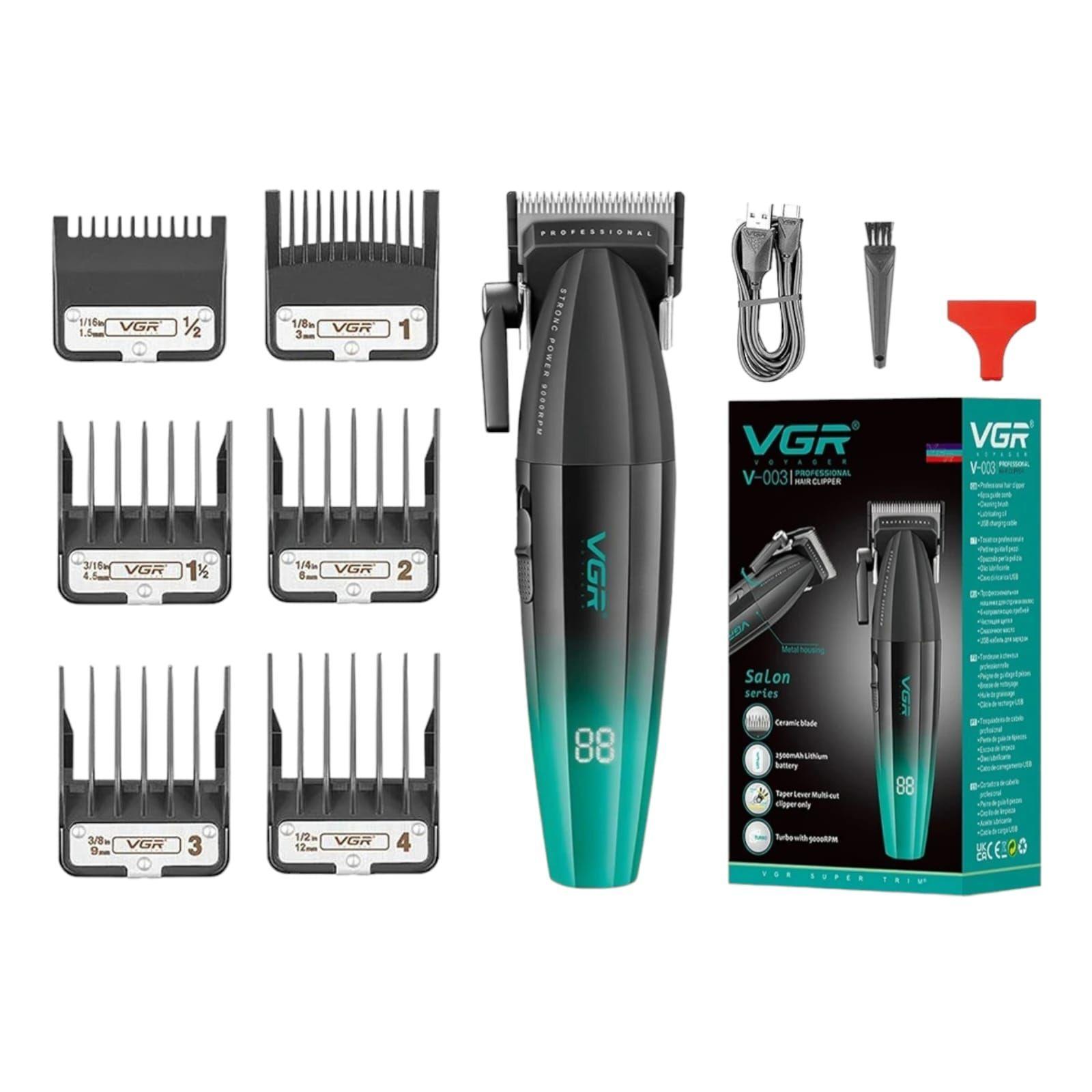 Cortadora de Cabello Profesional VGR V-003 AZUL -1
