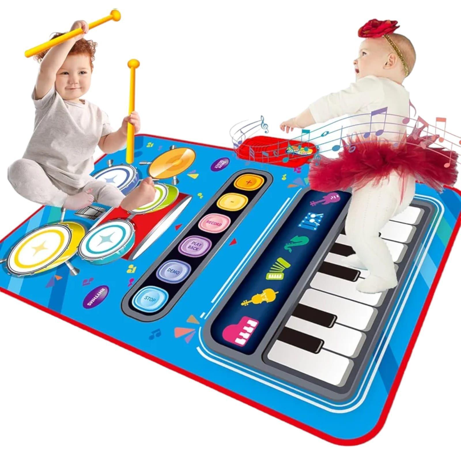 Alfombra Tapete Musical Piano y Tambor -4