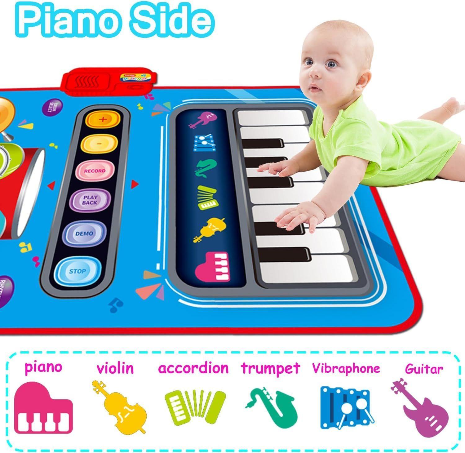 Alfombra Tapete Musical Piano y Tambor -5