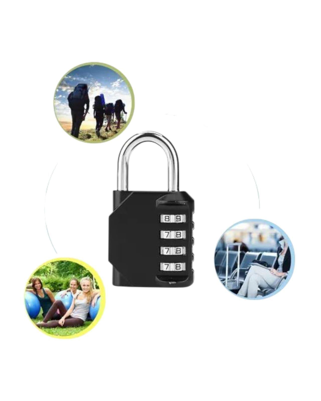 Candado de Seguridad Con Clave 4 Dígitos-2