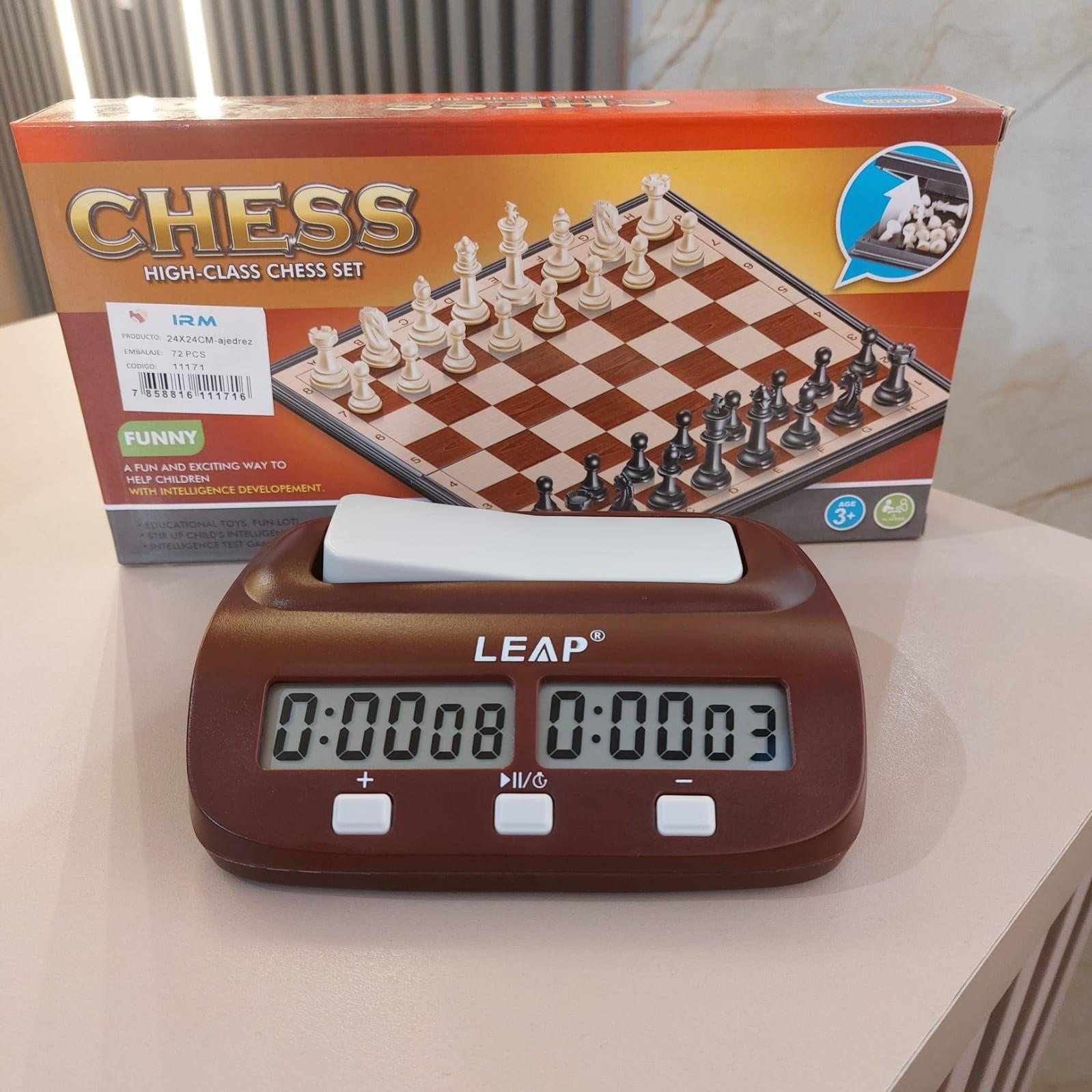 Reloj de Ajedrez Temporizador Cronometro de Juegos-3