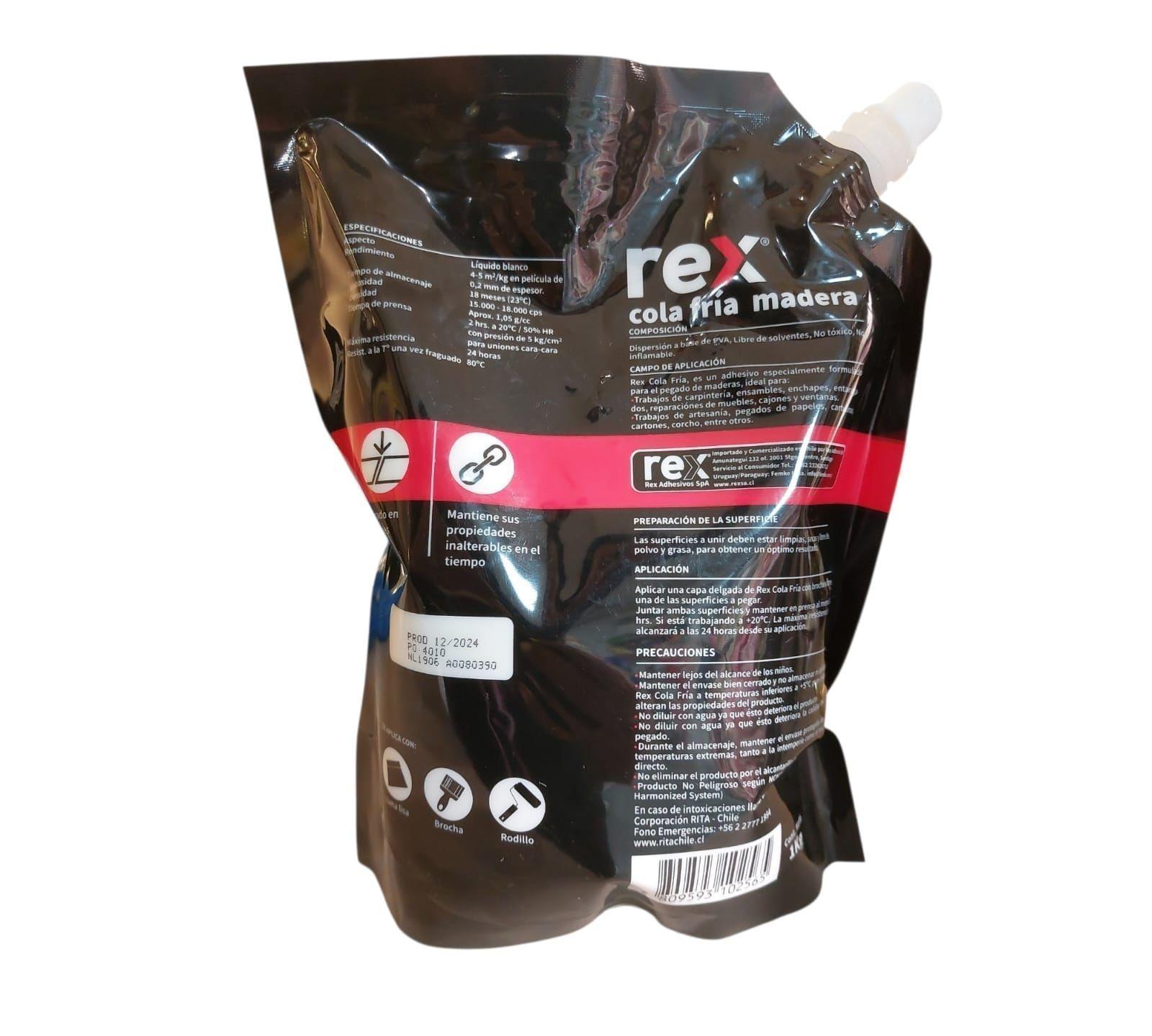 Cola Fria Para Madera Bolsa de 1 Kilo-5