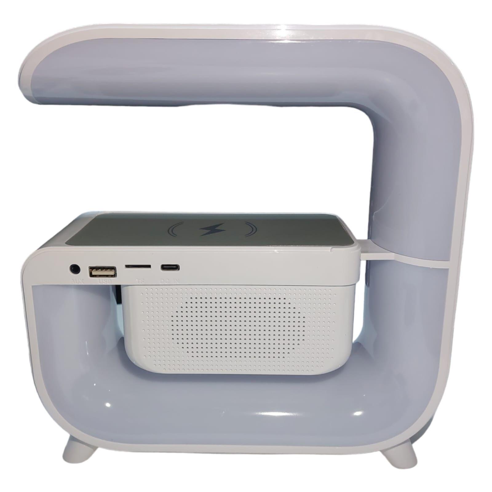 Cargador Portatil iPhone Inteligente Con Bluetooh Radio Led Cuadrado XM-G3-2