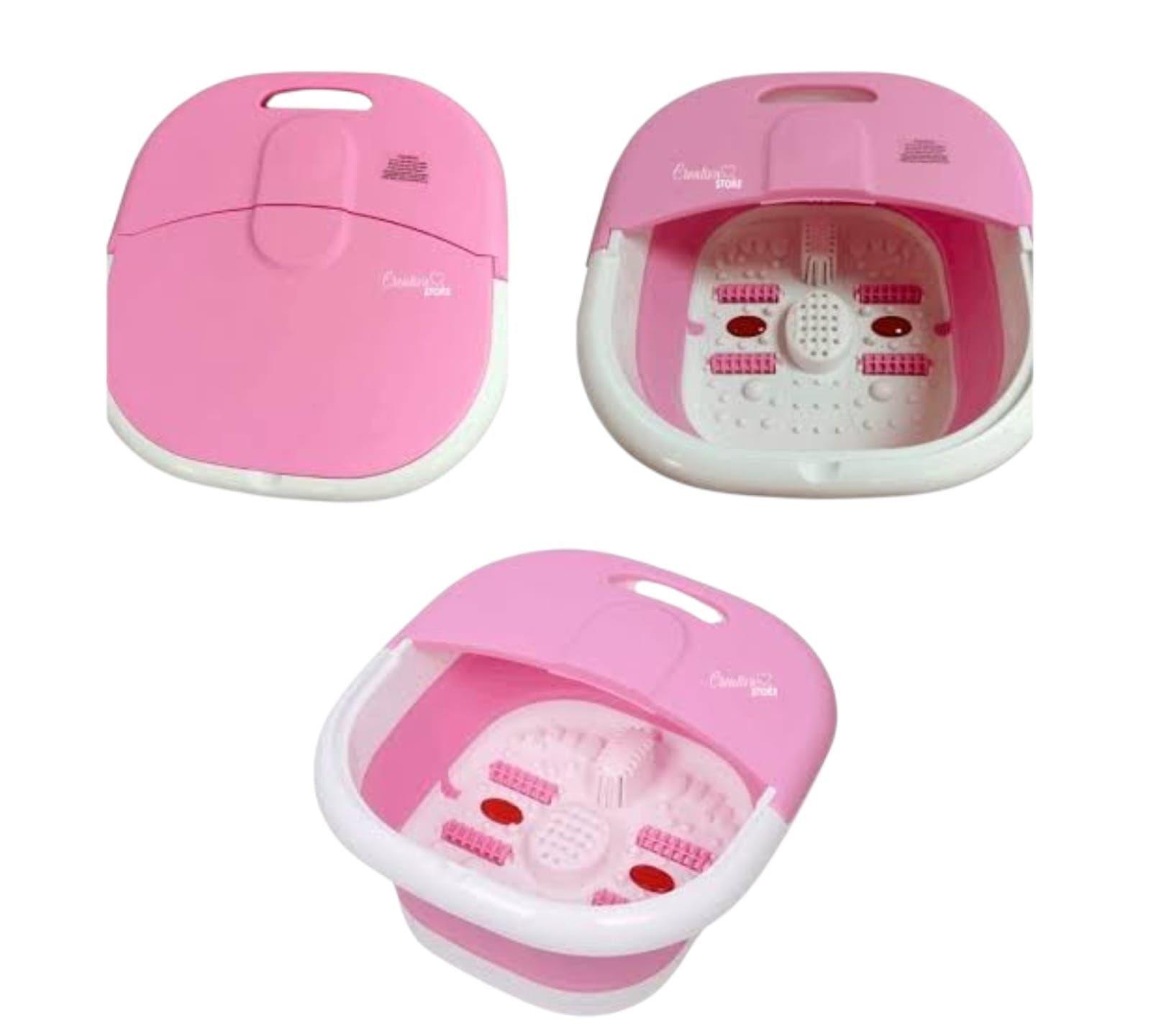 Spa Tina Hidromasajes Pedicura Color Rosa-3
