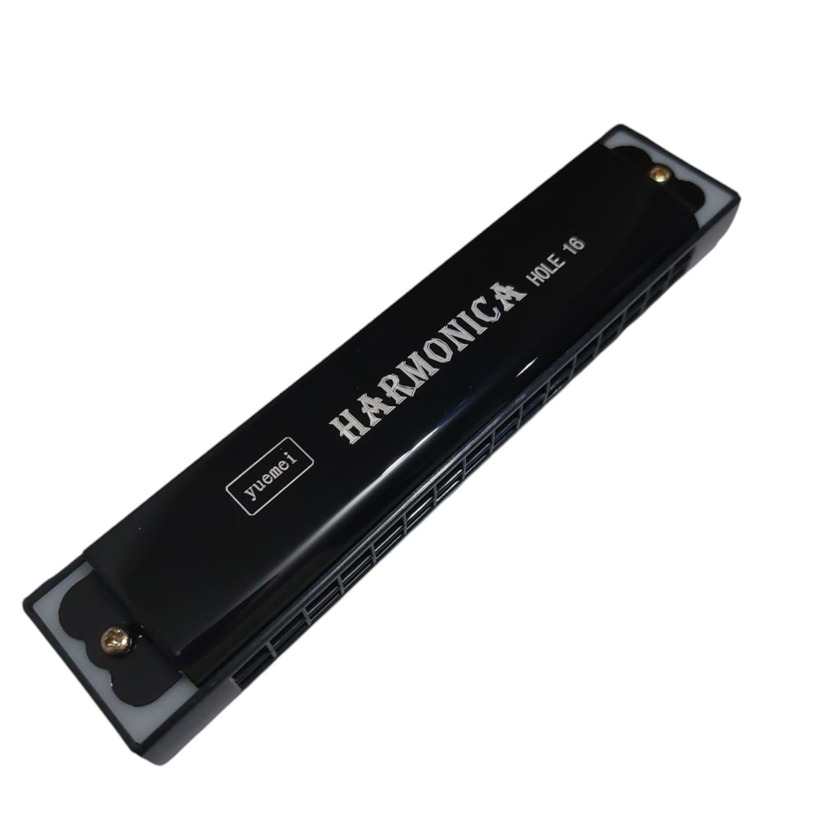 Armonica Musical de 16 Hoyos Instrumento Musical de Viento-0