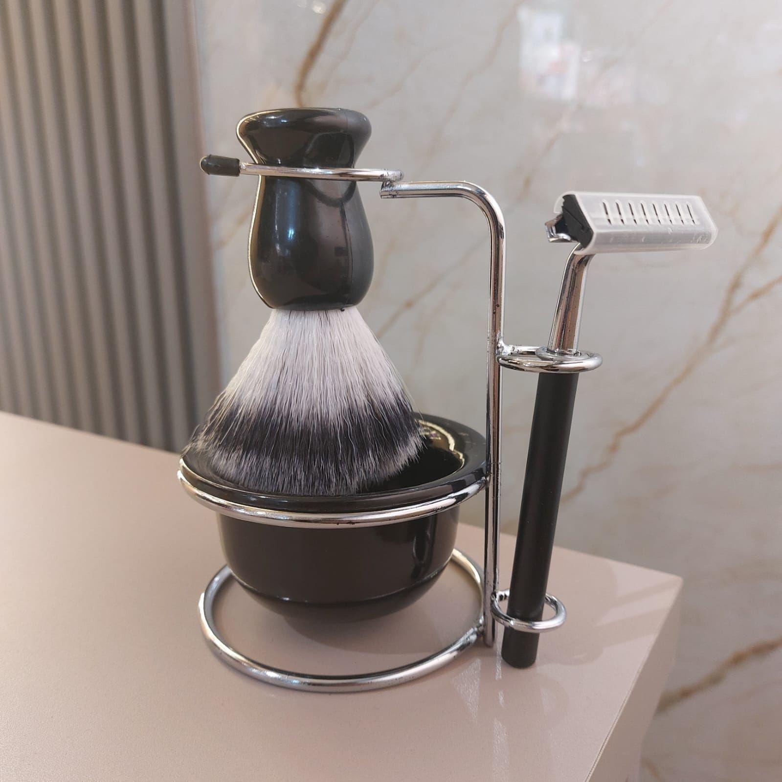 Kit Afeitado Manual Clásico Para Barbero Barberia-3