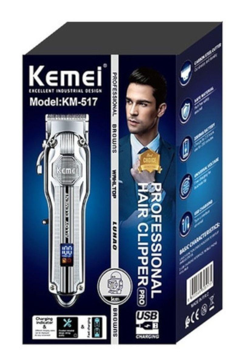 Rasuradora Cortadora de Cabello Kemei KM-517 -2