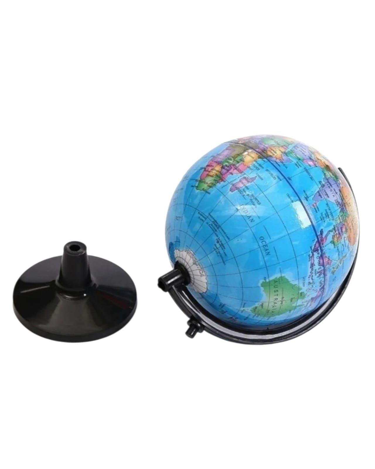 Globo Terráqueo 23cm Altura Mundo Mapamundi-2