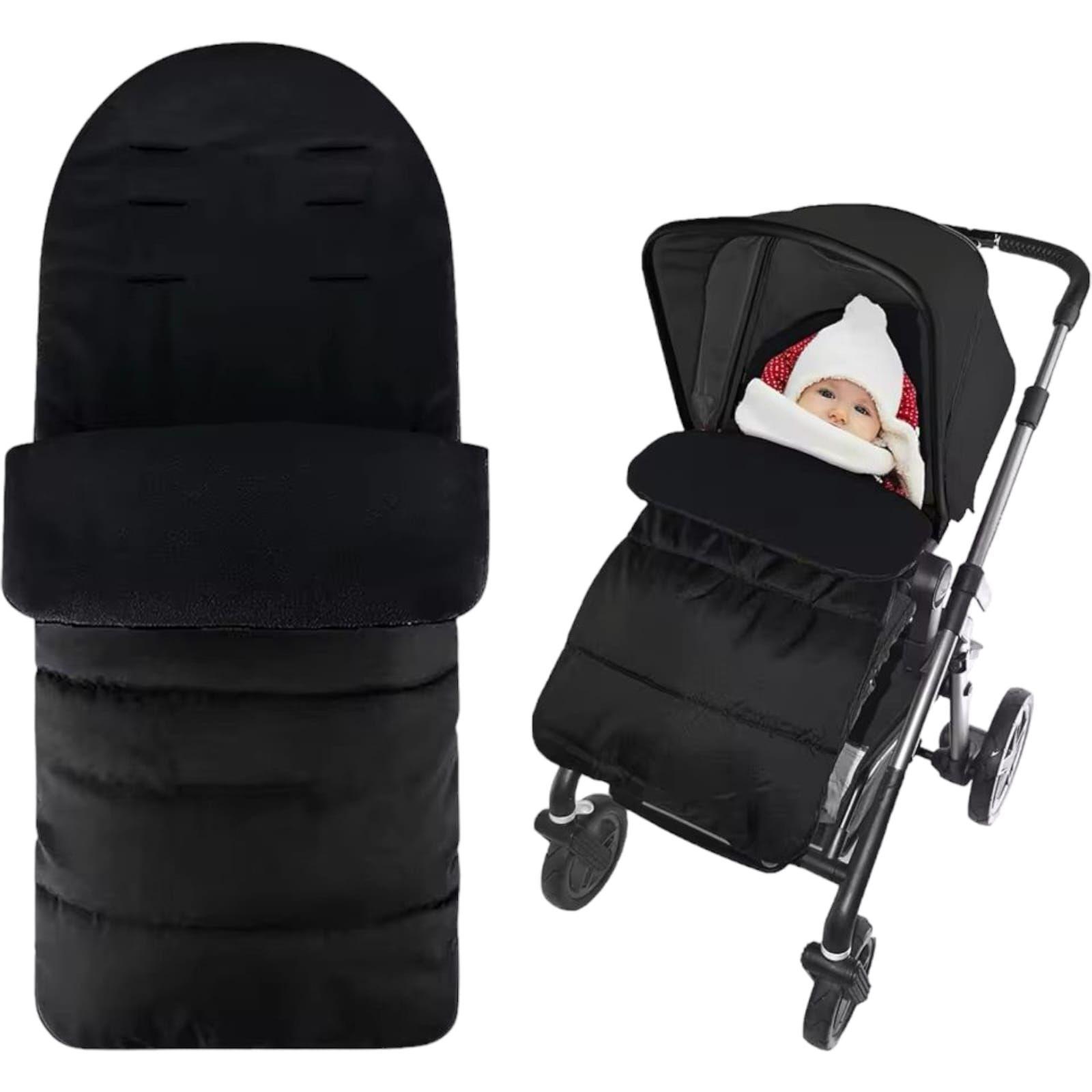 Saco Para Coche Bebé Impermeable Forro Polar Térmico-3