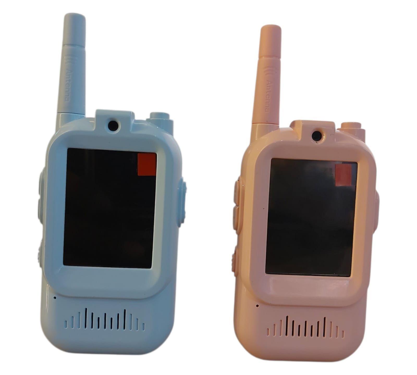 Walkie talkie Con Video Para Ni os 2 Piezas Camara Y Juego-2