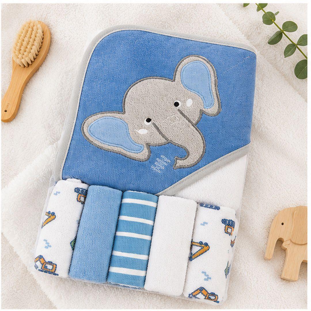Set de Toalla de Ba o 5 toallas de mano Para Bebe -2
