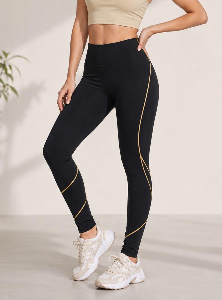 Calza Leggings Suplex Negro con Rivete Bia Brazil by Brasil soo Glam-3