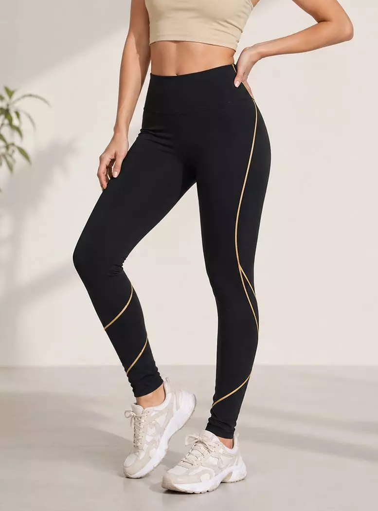 Leggings Deportivos Suplex Negro con Rivete Bia Brazil by Brasil soo Glam-3