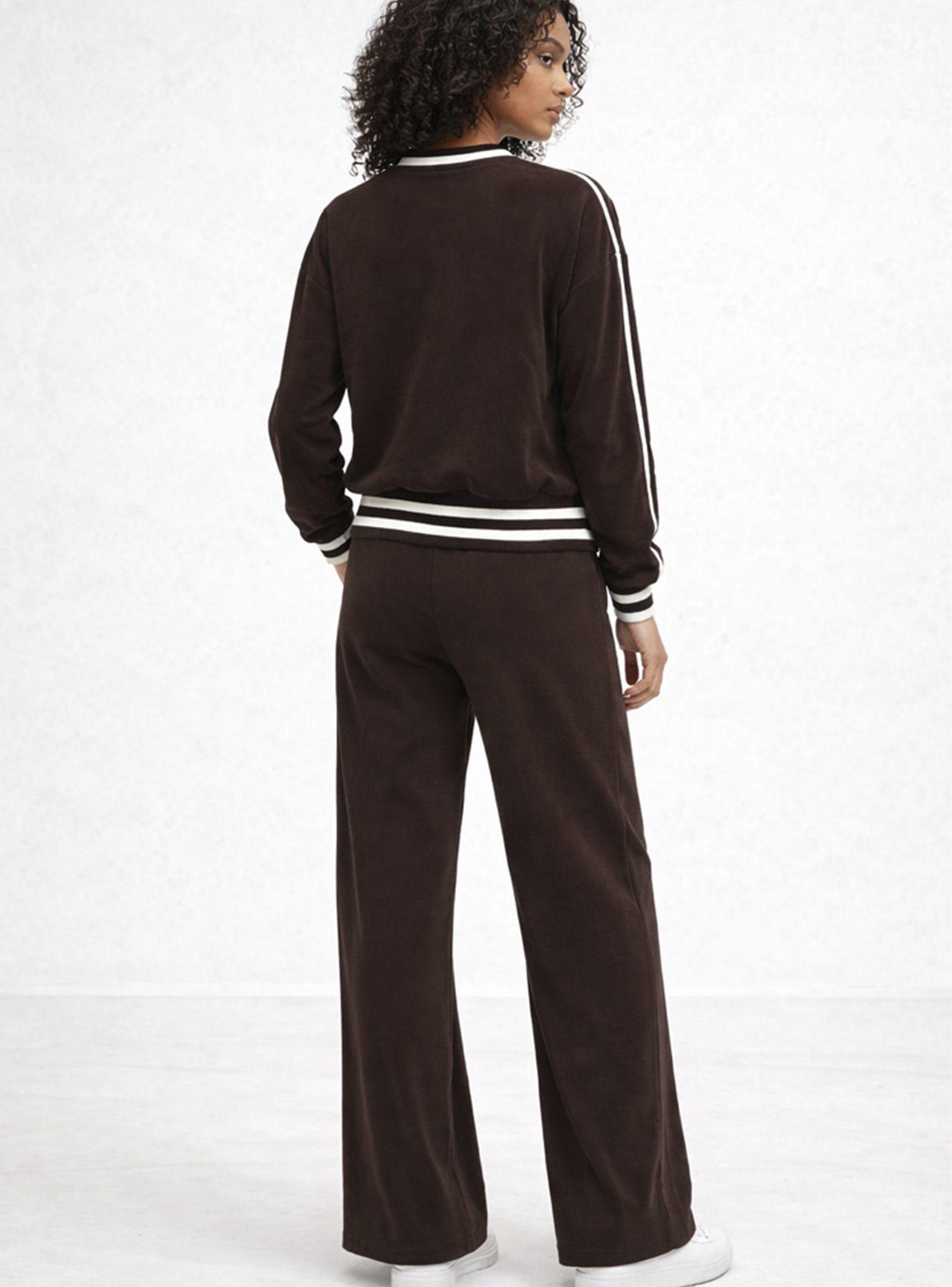 Conjunto Deportivo Marron Importado de Turquia Brasil soo Glam-1