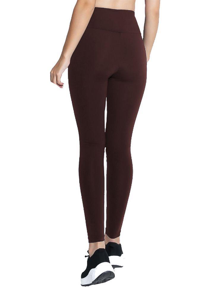 Calza Leggings Suplex Shape UP Chocolate Bia Brazil-1
