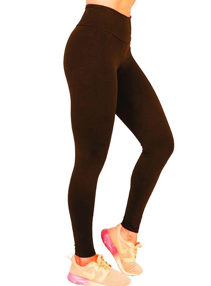 Calza Leggings Suplex Shape UP Chocolate Bia Brazil-2