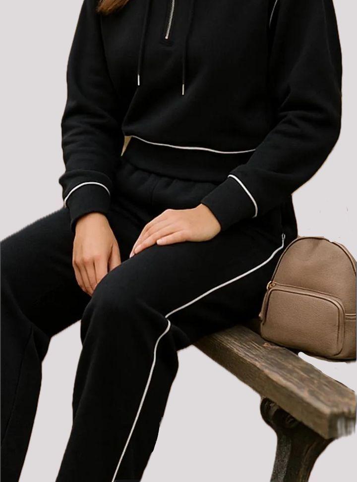 Buzo deportivo Mujer medio cierre Brasil soo Glam-2