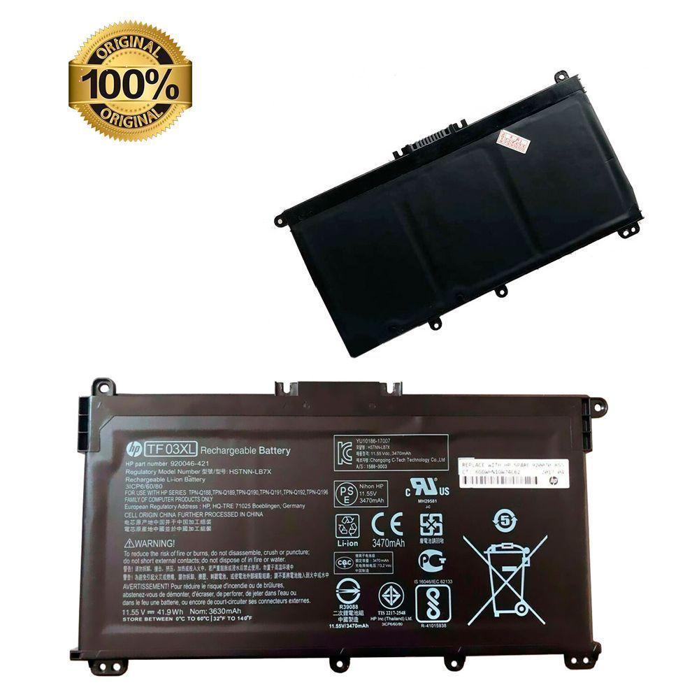 Batería Original HP TF03XL HP Pavilion 14-BP 15-CC 4 CELDAS-0