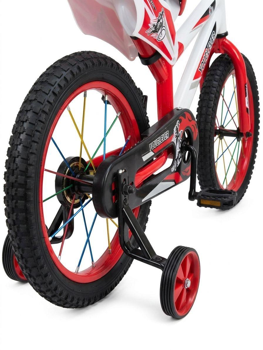 Bicicleta Cross Infantil Magicstore Cross R16 Tama o Del Cuadro M Color Rojo-1