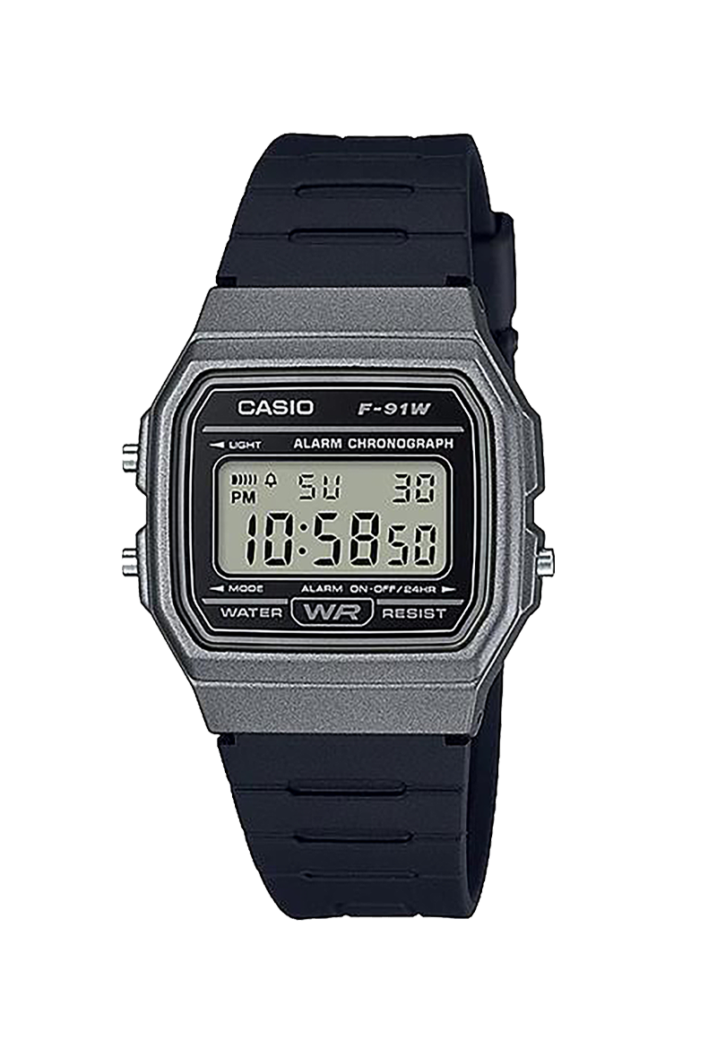 Reloj Digital F-91WM-1B Unisex Negro-0