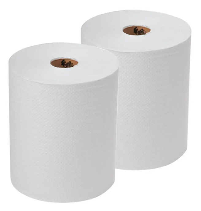 Toalla dePapel Doble Hoja Prepicada 120m Pack 2 rollos-0