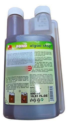 Antialgas Acuario Pecera  Piletas Fuente De Agua 500ml-2