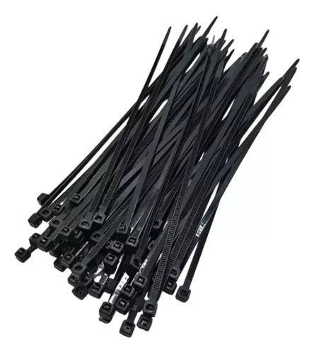 Amarras Plasticas Negras 5x250mm Bolsa 250pcs-1