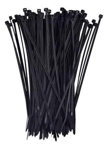 Amarras Plasticas Negras 5x250mm Bolsa 250pcs-2
