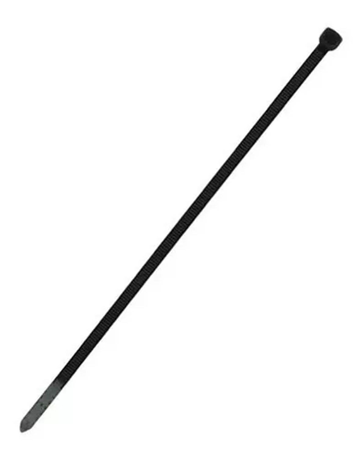 Amarras Plasticas Negras 5x250mm Bolsa 100pcs-5