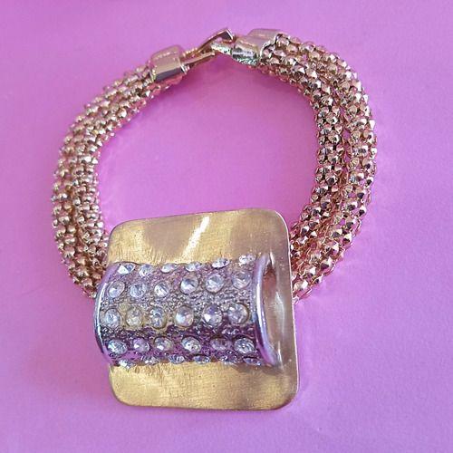 X4 Set Joyas Conjunto Elegante De Moda Dorado Jf010-3
