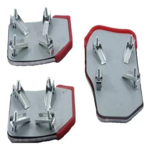 Set Cubre Pedales X3 Typer Auto Manual Universal Kms138-3