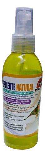 Repelente Natural Para Aves Elimina Piojos Acaros 180cc-0