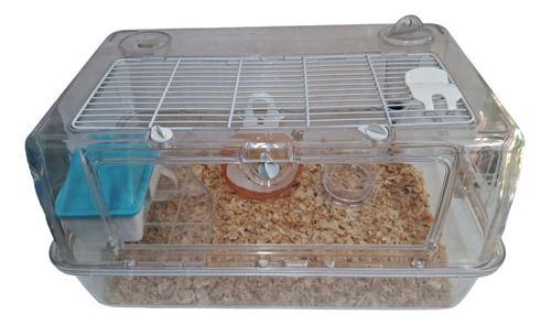 Jaula Palacio Acrilico Transparente Hamster Raton Bczl2202-0