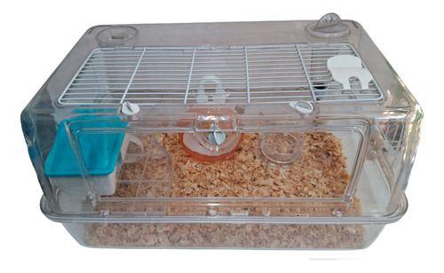 Jaula Palacio Acrilico Transparente Hamster Raton Bczl2202-2