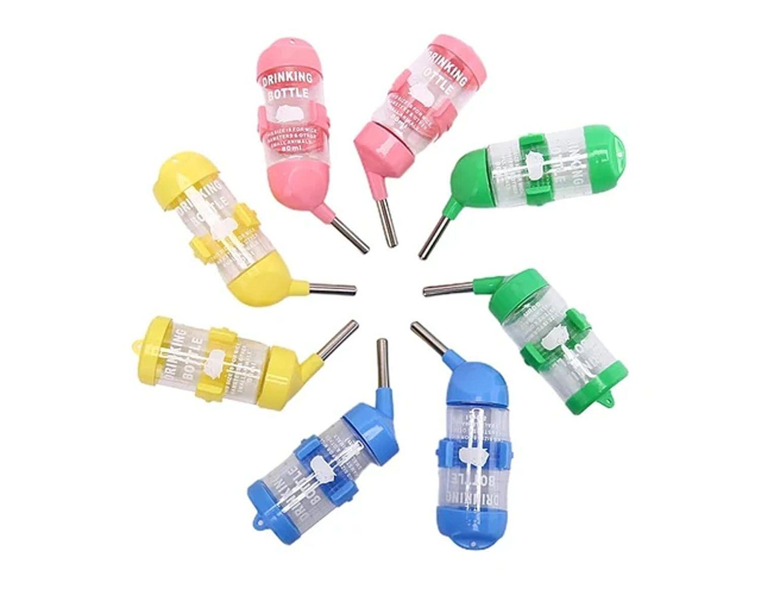 Bebedero Mascotas  Hámster Erizo Conejo Ratoncito 80ml C105-2