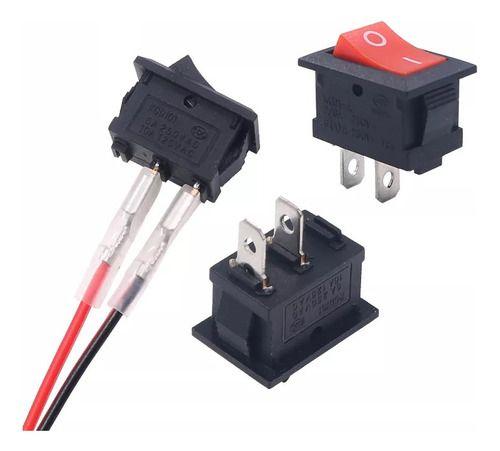 Interruptor X2 Switch On/off Con Cable Universal 12v Nº47-0
